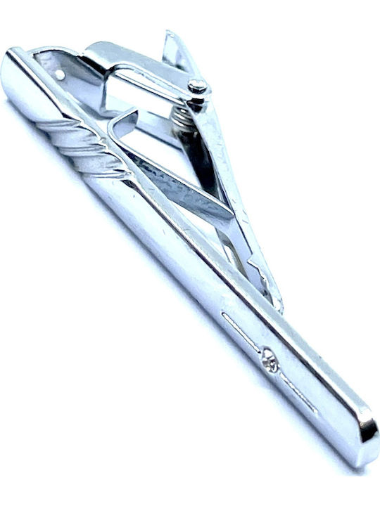 Legend Accessories Clip Γραβάτας από Ασήμι
