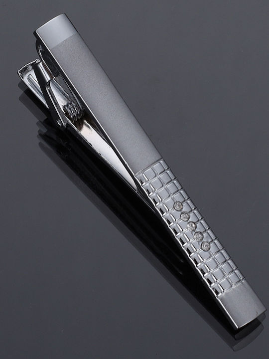 Legend Accessories Clip Γραβάτας από Ασήμι
