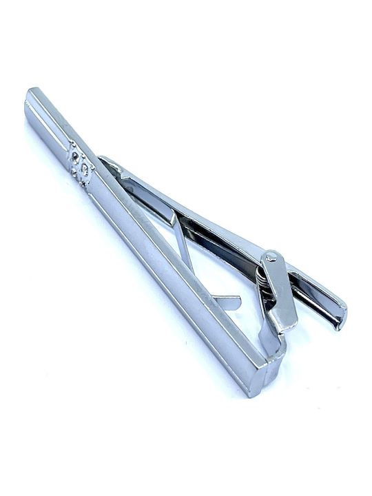 Legend Accessories Клип за вратовръзка от Silver в цвят Сребрист