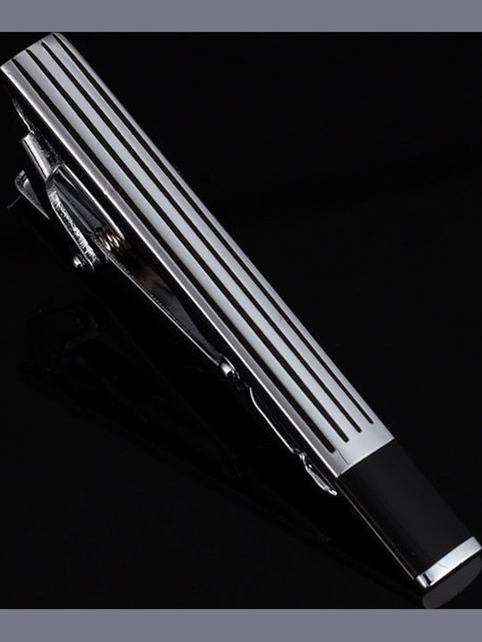 Legend Accessories Clip Γραβάτας από Ασήμι