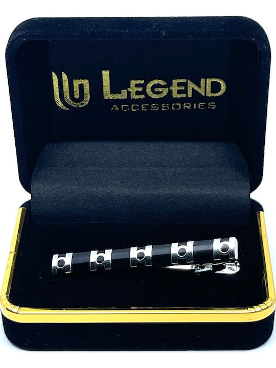 Legend Accessories Clip Γραβάτας από Ασήμι