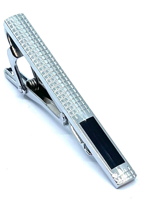 Legend Accessories Silver Tie Clip Silver 5cm