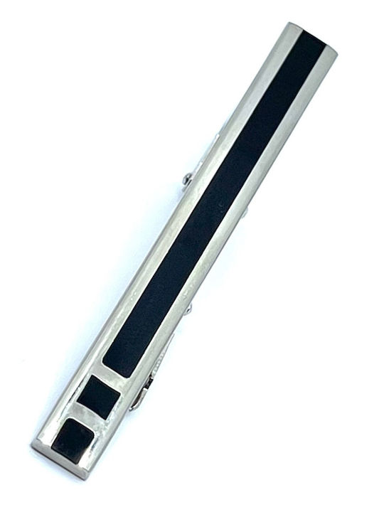 Legend Accessories Silver Tie Clip Silver 5cm