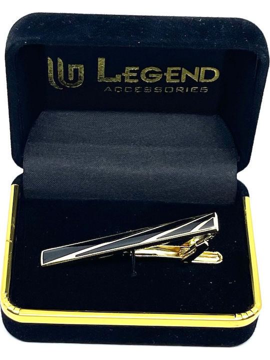 Legend Accessories Clip Γραβάτας Μαύρο