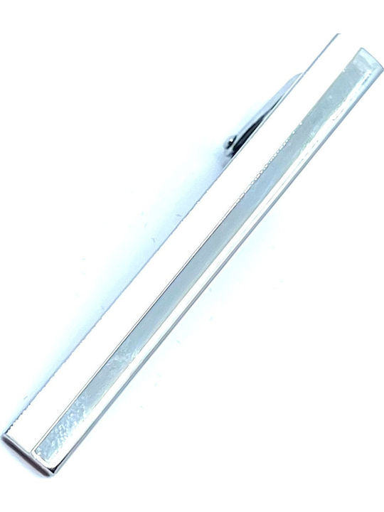Legend Accessories Silver Tie Clip Silver 5cm