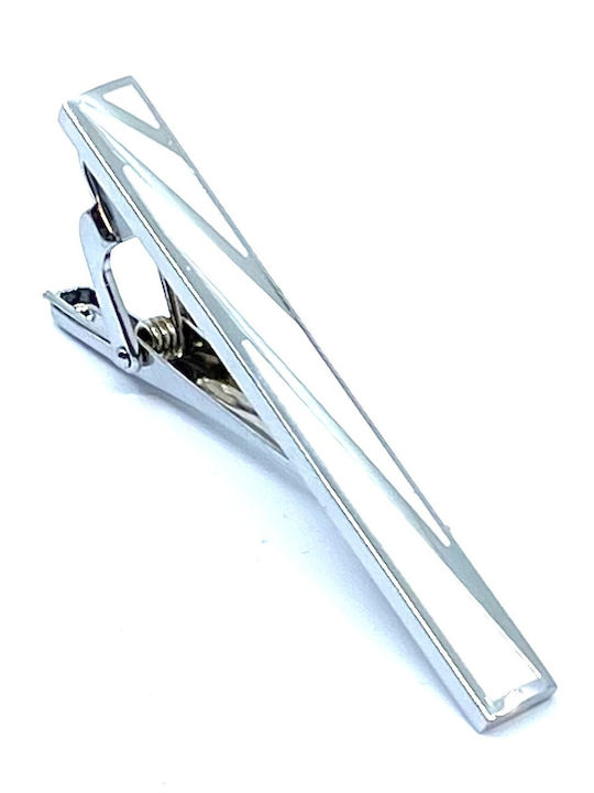 Legend Accessories Silver Tie Clip Silver 5cm Legend Accessories Silver Tie Clip Silver 5cm