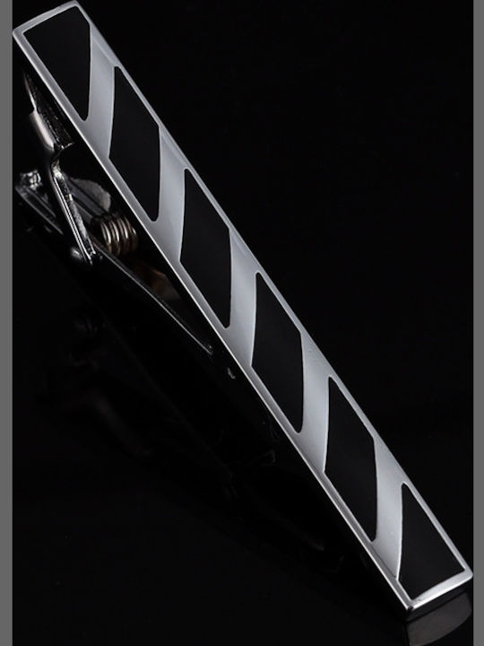 Legend Accessories Silver Tie Clip Silver 5cm