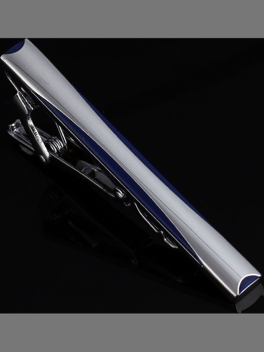 Legend Accessories Silver Tie Clip Silver 5cm