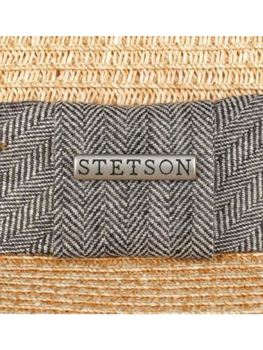 Stetson Lintano 2478515 Nature Ψάθινο Ανδρική Τραγιάσκα Μπεζ