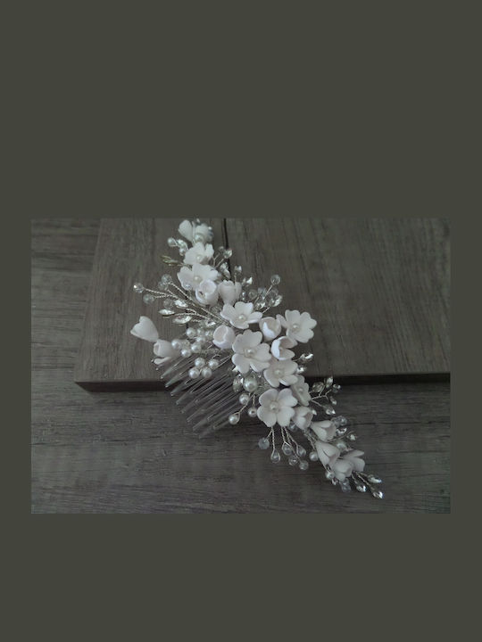 Handmade Bridal Quaff Hair Comb K591 Silea-k591