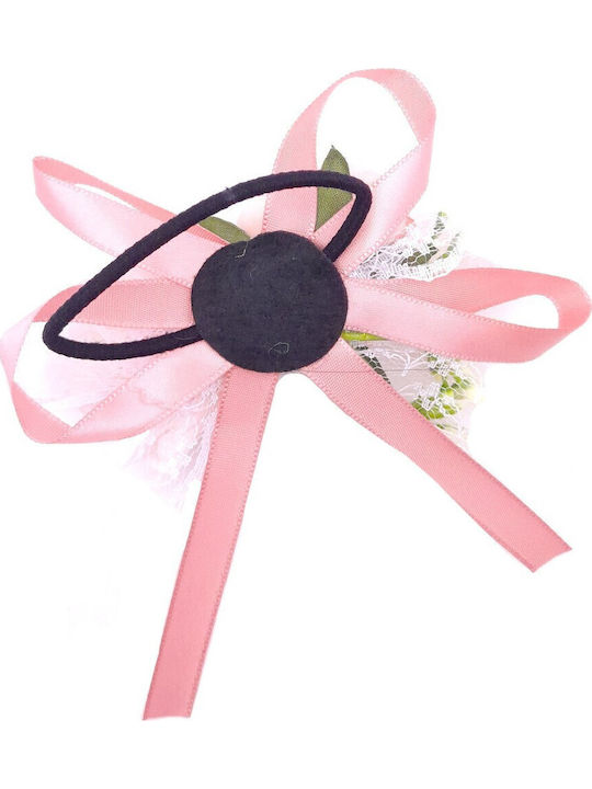 Wrist & Hair Elastic Flowers Ideal for Bachelor & Wedding 1