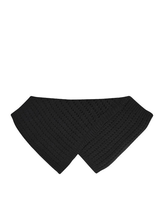 Women's Knitted Neck Warmer Black