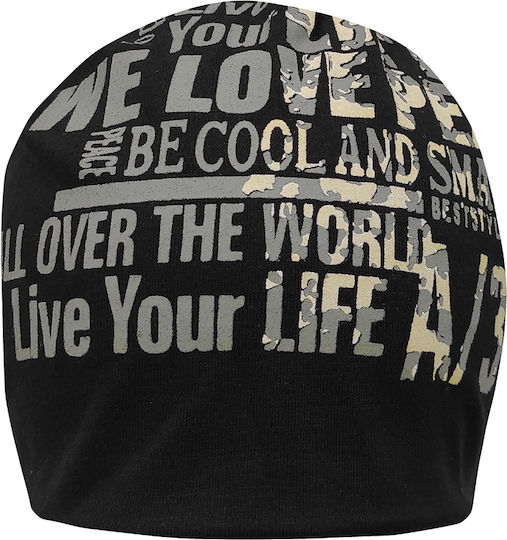 Beanie Unisex Căciulă Tricotat în culoarea Negru