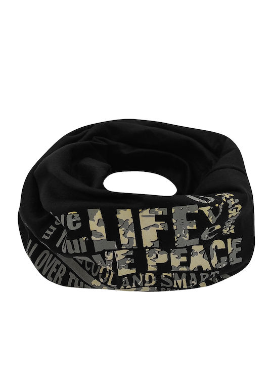 Beanie Unisex Σκούφος Πλεκτός σε Μαύρο χρώμα