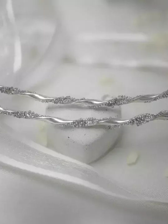 Silver Wedding Crowns