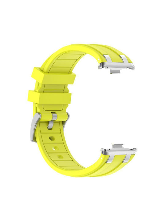Armband Silikon Silber (Smart Band 9 Pro)