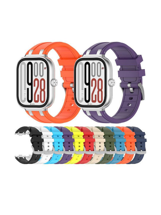 Λουράκι Σιλικόνης Ασημί (Smart Band 9 Pro)