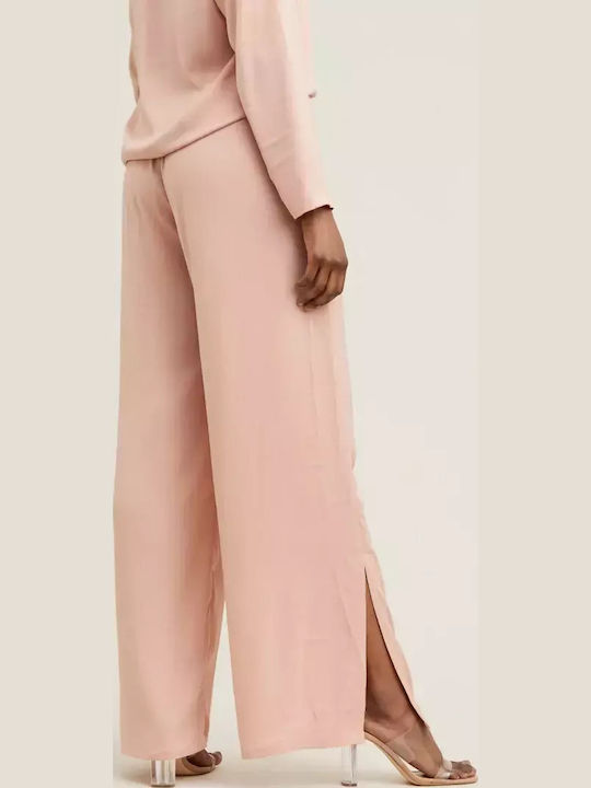 Γυναικείο Dusty Pink Σετ με Παντελόνι