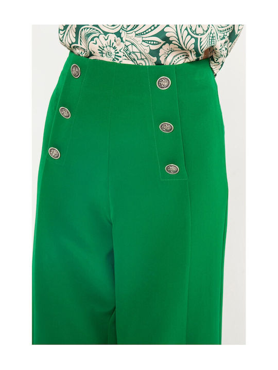 Damen Culotte Grün