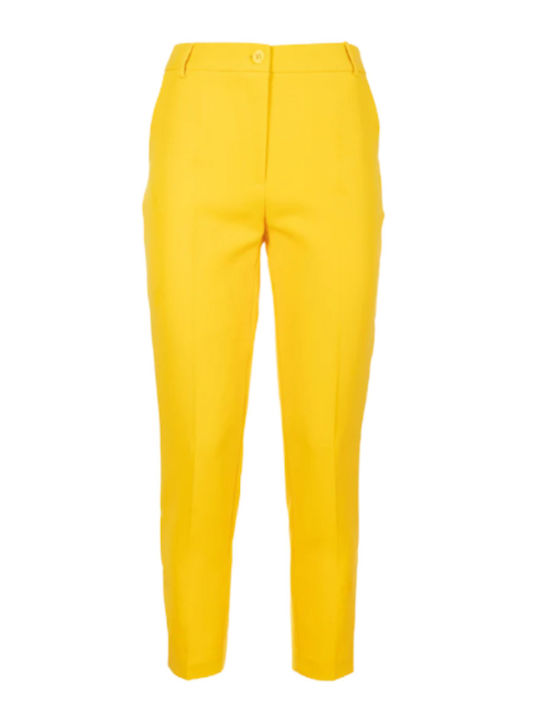 Дамско Capri Chino Панталон Yellow