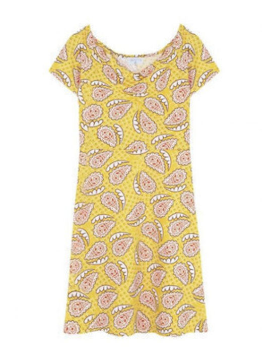 Summer Mini Dress Paisley