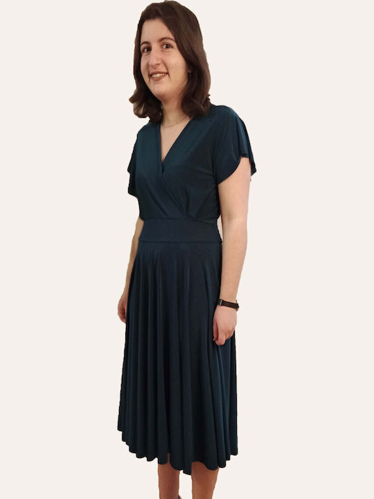 Maxi Dress Wrap Olive