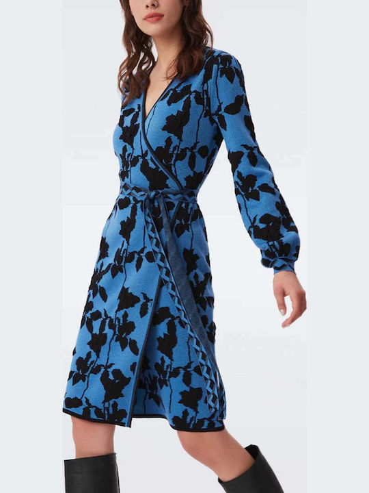 Diane Von Furstenberg Φόρεμα All day Navy Μπλε