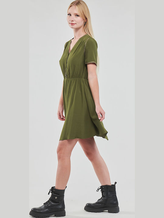 Rochie de Vară pentru Femei Mini Kaki