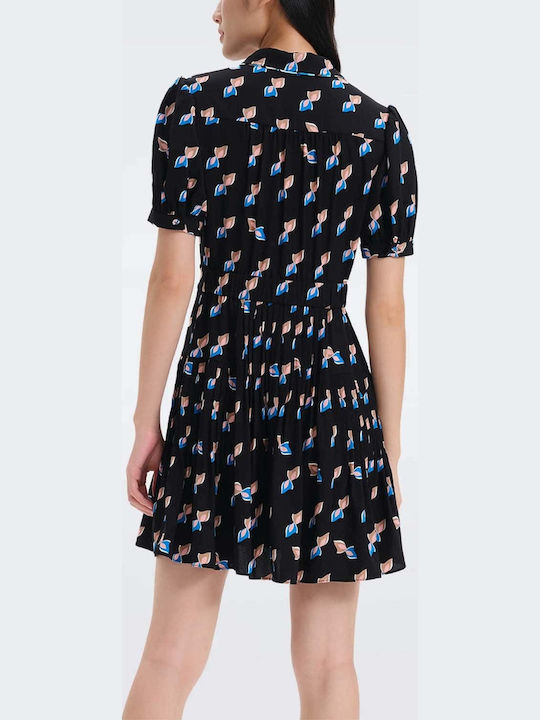 Diane Von Furstenberg Dress All Day Black