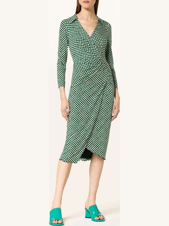 Rochie Midi Verde Indian