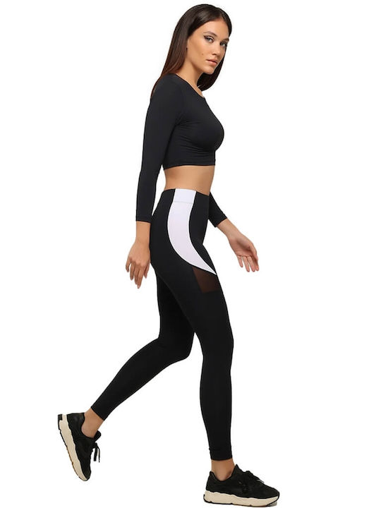 Women's Long Training Legging High Waisted White