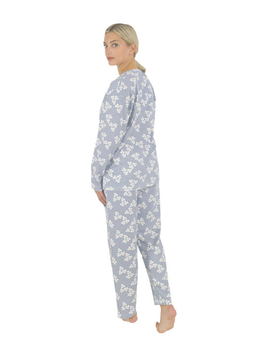 Goodnight Winter Women's Pyjama Set Blue
