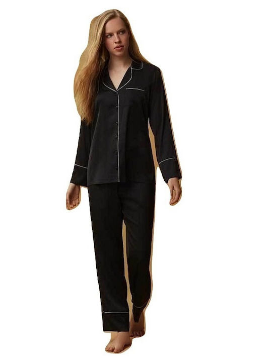 Penye Mood Winter Damen Schlafanzug & Pyjamas Set wie auf dem Bild