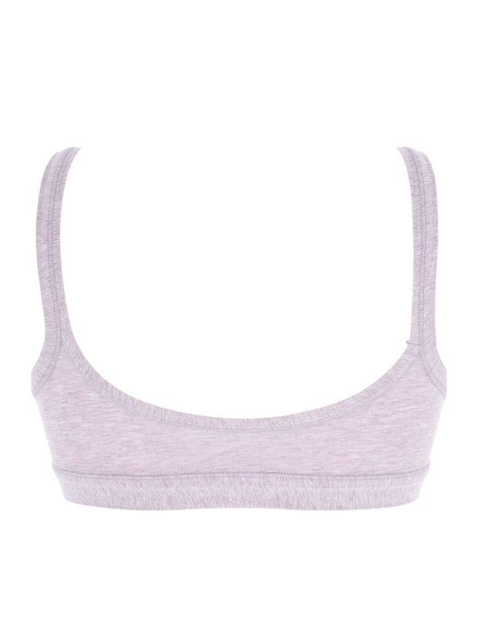 Athletic Athletic Bra without Padding without Underwire Pink
