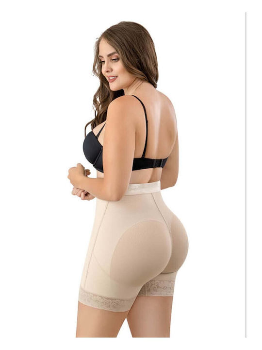 Zeta Curves Strângere Boxer și ridicare Beige