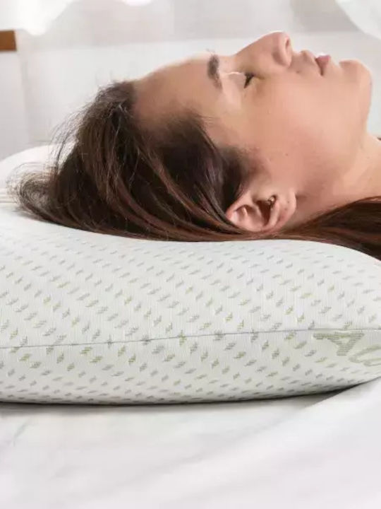 Alpha Foam Classic Aloe Vera Anatomic Memory Foam Bed Pillow 45x65x10cm