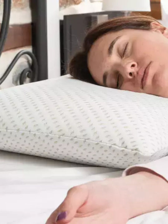 Alpha Foam Classic Aloe Vera Anatomic Memory Foam Bed Pillow 45x65x14cm