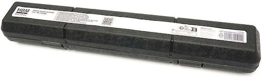 HBM Machines Δυναμόκλειδο Καρέ 1/2" Ροπής 28-210 Nm με Μήκος 12.5εκ.