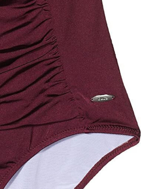 One-Piece Swimsuit Bordeaux