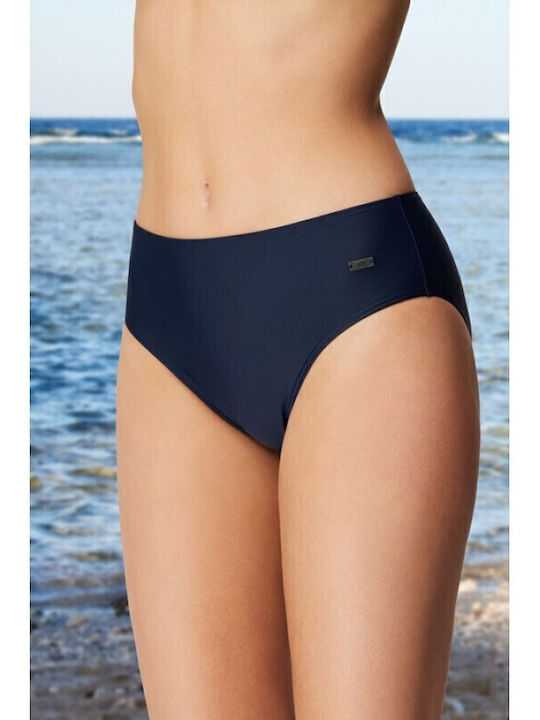 Bikini Slip Hohe Taille navy blue