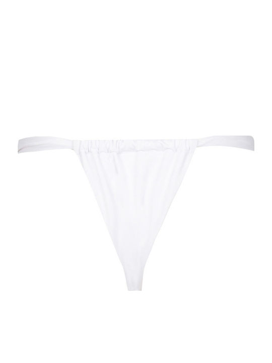 Bikini Bottoms White Slip