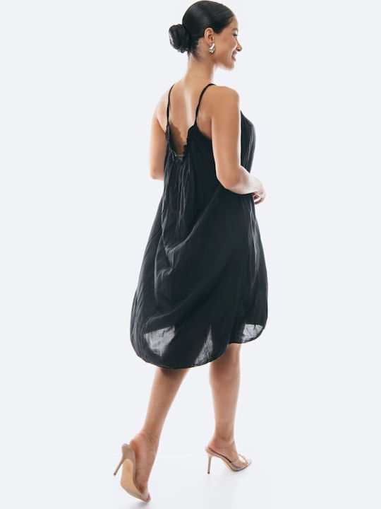 Summer Mini Dress Black