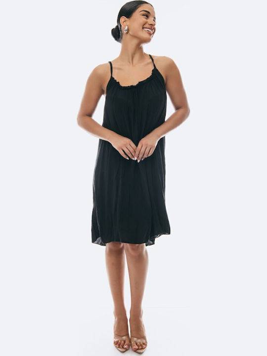 Summer Mini Dress Black