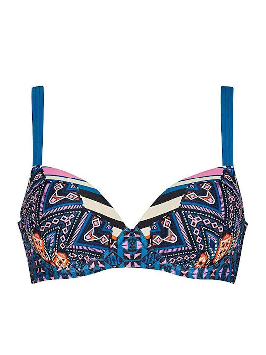 Set Bikini Τριγωνάκι Μπλε
