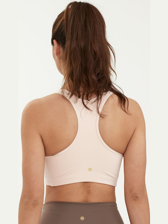 Women's Sports Bra without Padding Peach Whip