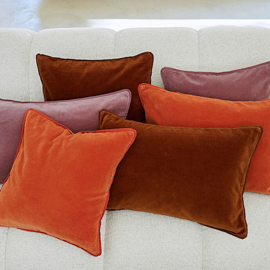 La Redoute Interieurs Orange 60x40cm Pillowcase La Redoute Interieurs Orange 60x40cm Pillowcase