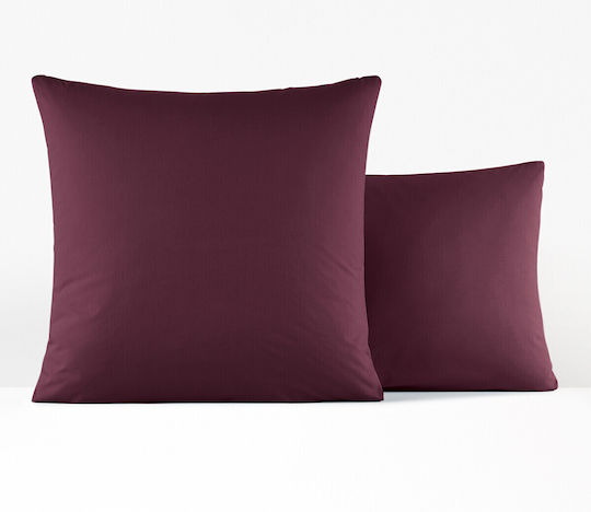 La Redoute Interieurs Pillowcase with Envelope Cover Turquoise 63x63cm.