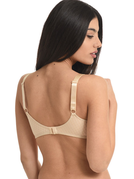 Kom Maternity & Nursing Bra with Clips Beige