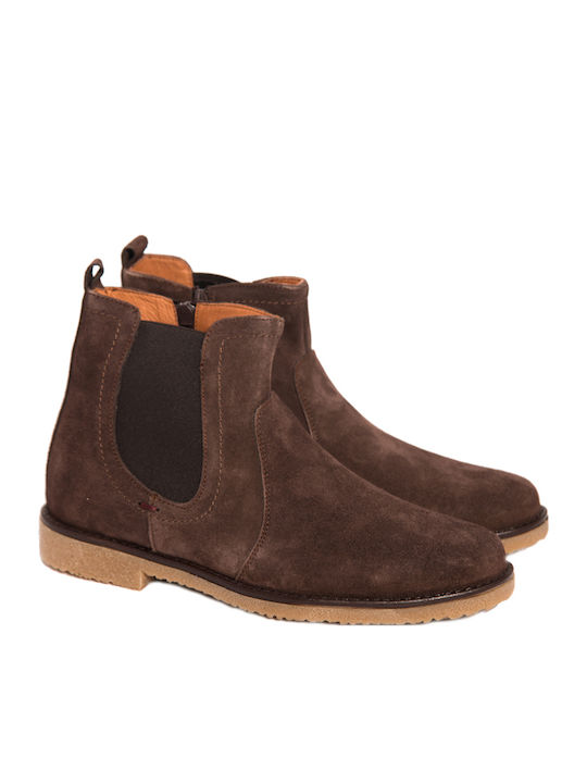 Wildleder Herrenstiefel Braun