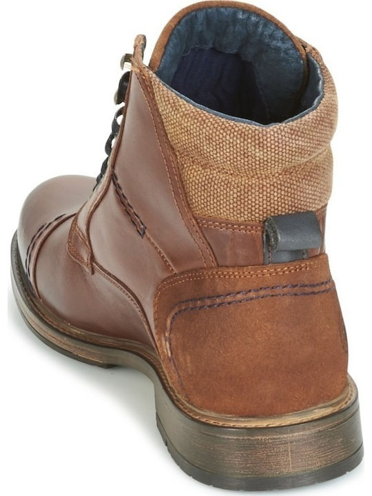 Hokes Leder Braun Stiefel